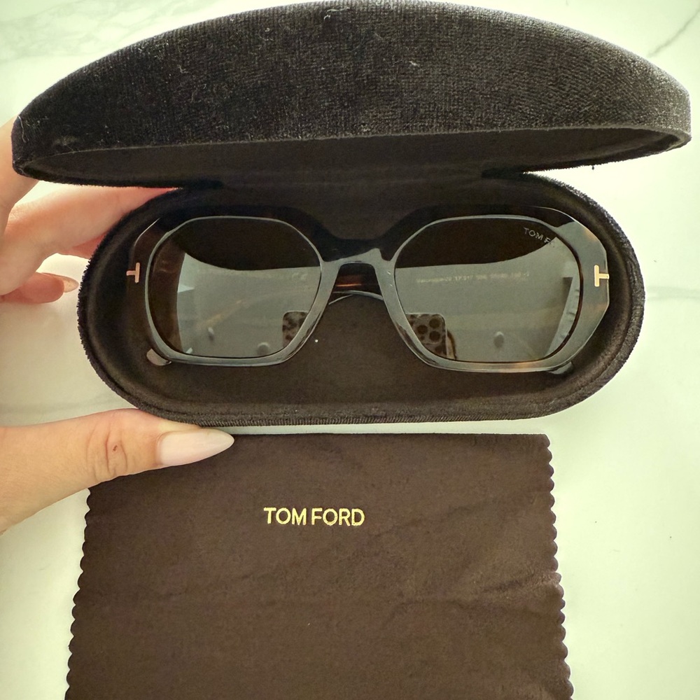 Tom Ford Brown Tortoise Sunglasses